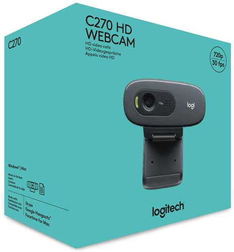 Logitech-C270-HD-Webcam-HD-720p