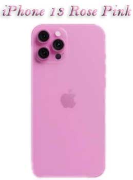 New iPhone 13 colors-Rose Pink